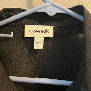 Open Edit Black Jacket